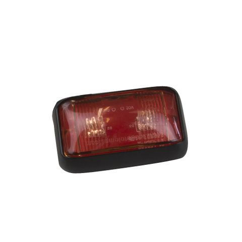 LED Red Clearance Light 12/24V