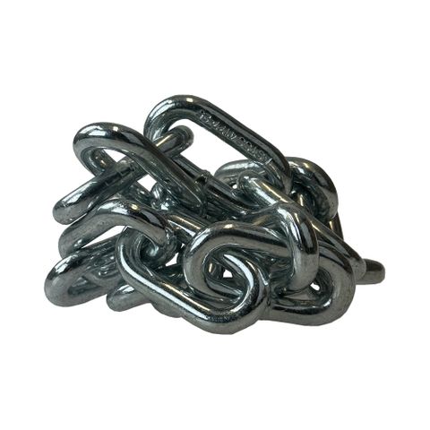 10mm Stamped S/Chain Zinc per/m