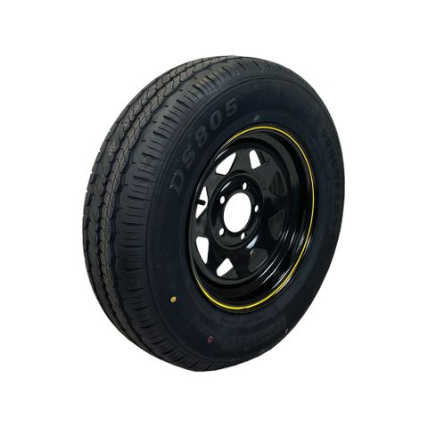 Rim & Tyre 14x5.5 FORD Black