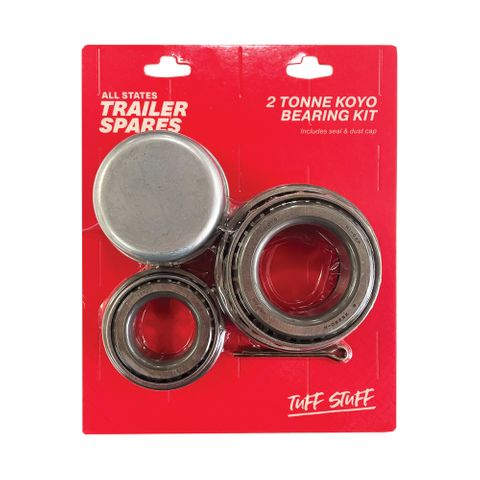 2TN Koyo Bearing Kit with Seal Cap & Split Pin