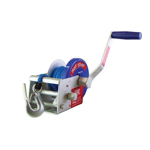 Winch Ratio 5:1 / 1:1 w/Rope Snap Hook 700kg