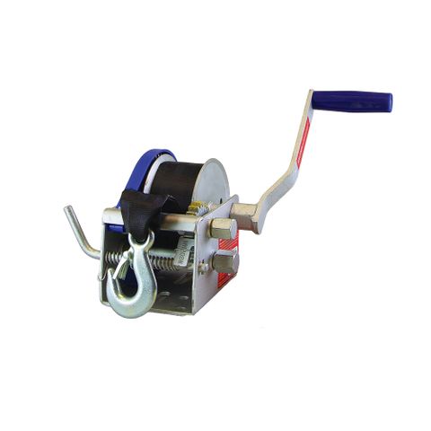 Winch Ratio 10:1 w/ Strap Snap Hook 1000Kg