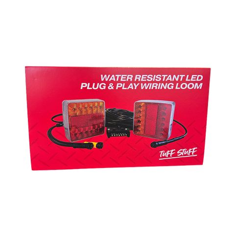 Plug & Play LED Wiring Loom 6m (water resistant)