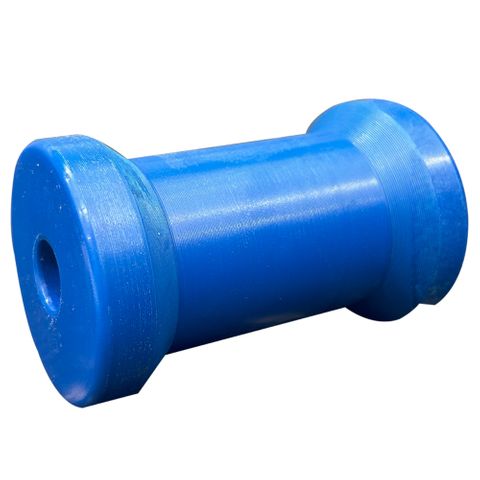 Roller Cotton Reel Blue 4.5in 17mm