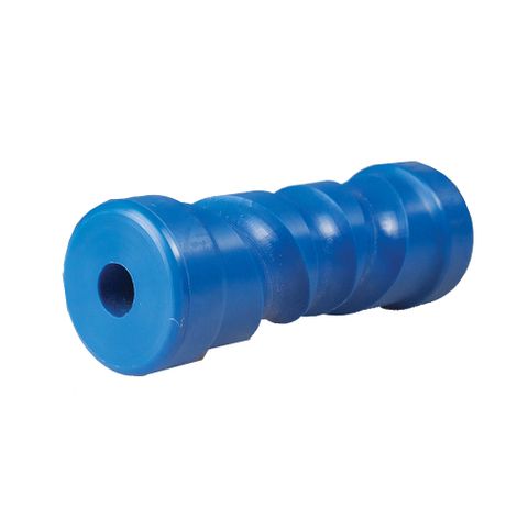 Roller Self Centre Blue 8in 21mm Bore