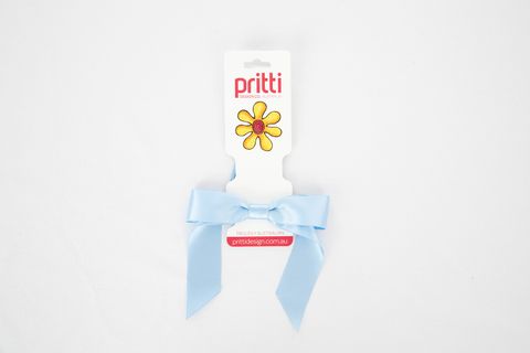 Pony Bow Light Blue