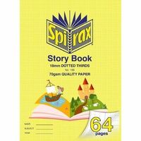 Spirax 168 Story Book 335X240 64Pg 18Mm