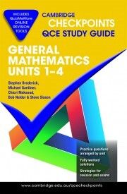 Checkpoints QCE General Mathematics 1-4