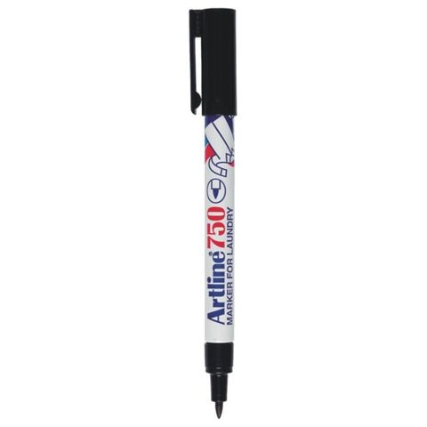 Artline Laundry Pen Black