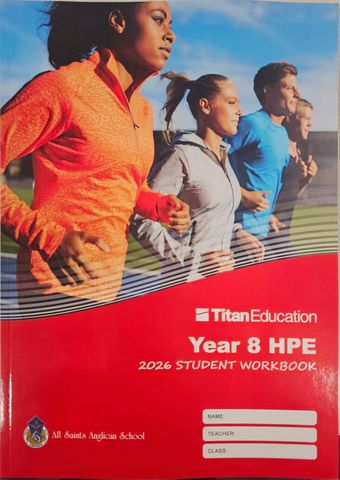 Year 8 HPE 2026 Student Workbook