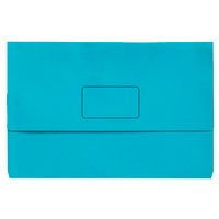Document Wallet Blue