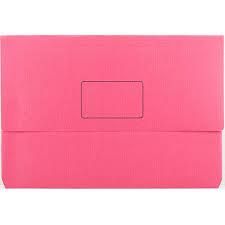 Document Wallet Pink