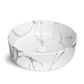 Radius Round 360x360x115 Carrara Basin