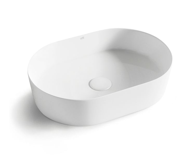 Quay Oval 500x330x120 Matte White Basin