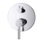 Vetto Wall Diverter Mixer Chrome