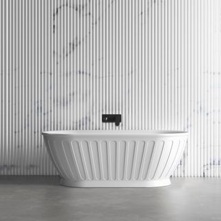 Attica Kensington 1500 Matte White Bath