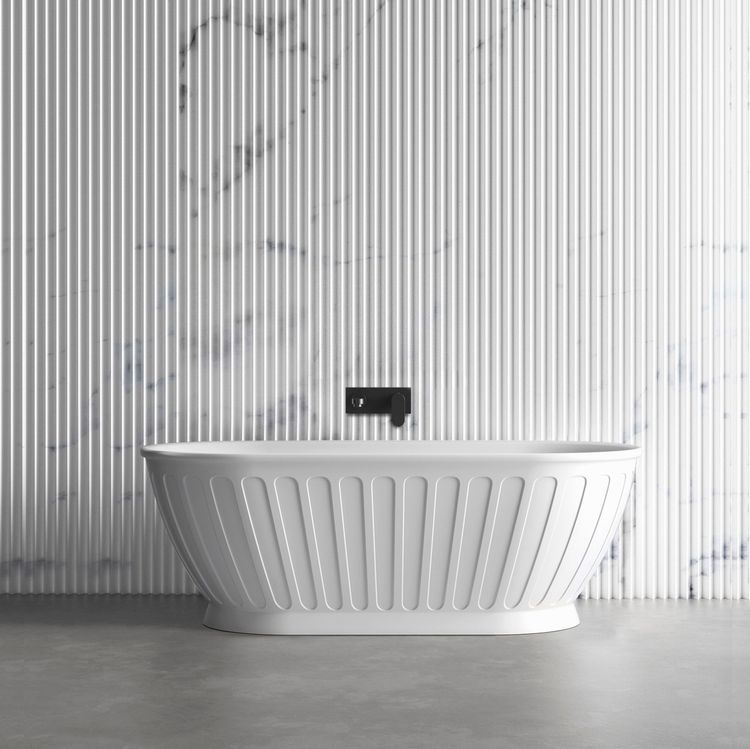 Attica Kensington 1500 Matte White Bath