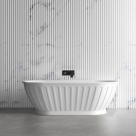 Attica Kensington 1700 Matte White Bath