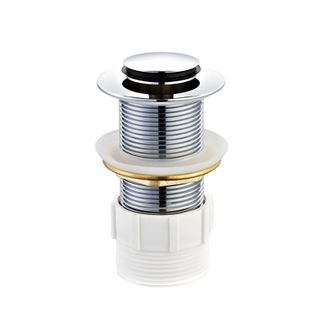 Basin 32mm Chrome Pop Up Waste No Overflow