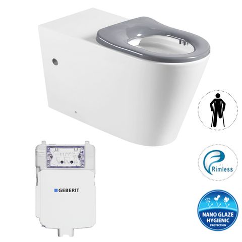 Wellness Care WF Pan Geberit (Button Order Separately)