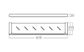 Vetto / Celine Matte Black Metal Shelf