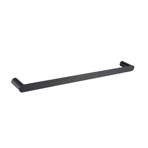Vetto / Celine 600mm Matte Black Single Towel Rail