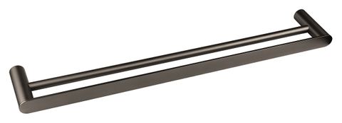 Vetto / Celine 600mm Gun Metal Double Towel Rail