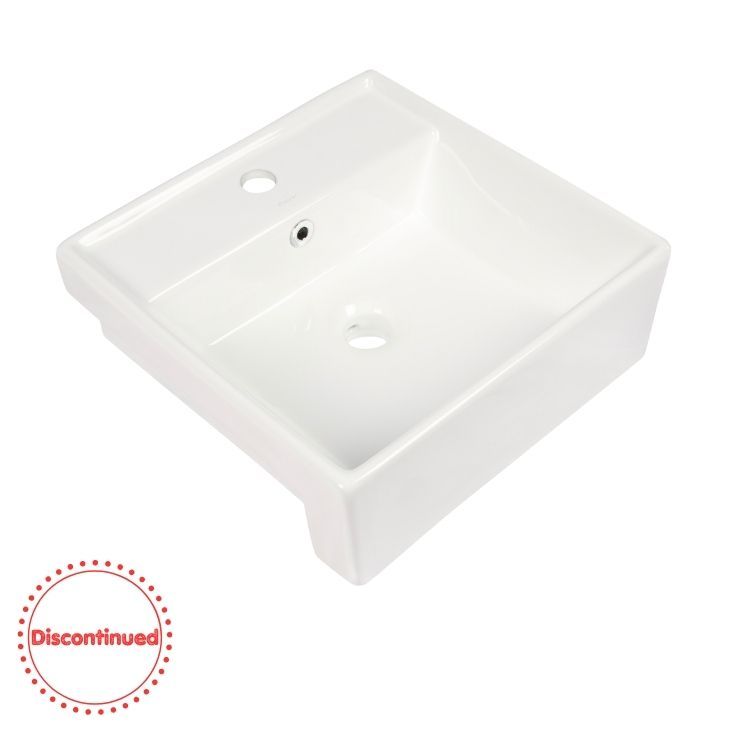 Semi Recess Basin Square 410x410x145