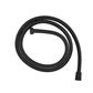 Zevio / Oskar  Black Shower Rail with Square Handheld Shower Piece