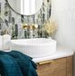 Archie 415x365x100 Gloss White Fluted Basin