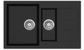 Granite Sink 1 & 1/2 Bowl Black