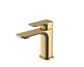 Oskar Basin Mixer Brushed Gold