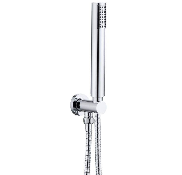 Vetto Chrome Handheld Shower Set Round