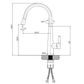 Celine Pull Out Kitchen Mixer 420 Brushed Nickel