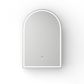 LED Arched 900x600 White Shaving Cabinet