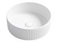 Oxford Round 395x395x120 Matte White Basin