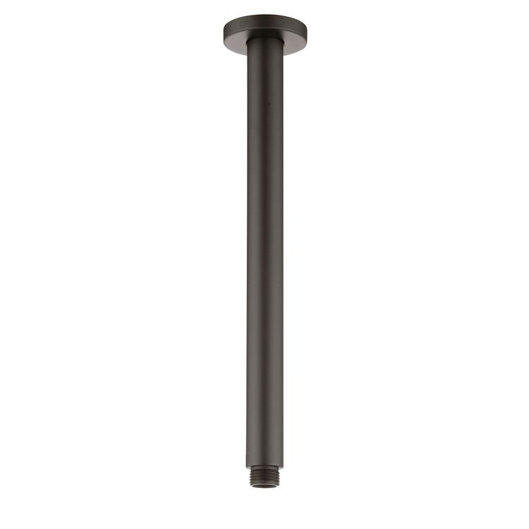 Pavia 300mm Gun Metal Ceiling Shower Arm Round