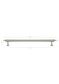 Heirloom - 233mm  Brushed Nickel Handle (Premium Solid Brass Construction)