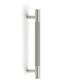 Nord - 165mm  Brushed Nickel Handle (Premium Solid Brass Construction)