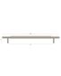 Nord - 280mm  Brushed Nickel Handle (Premium Solid Brass Construction)