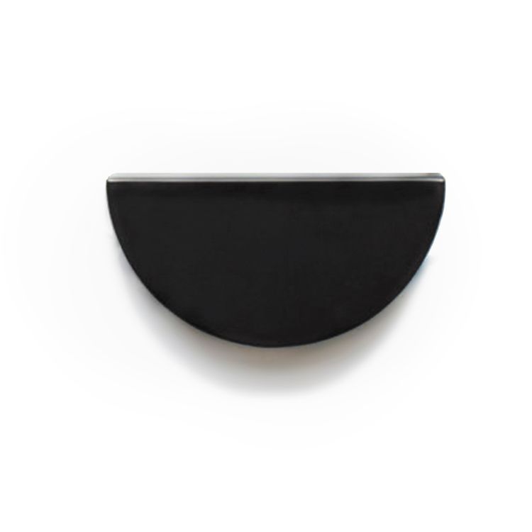 Dune - 80mm Matte Black Handle (Premium Solid Brass Construction)