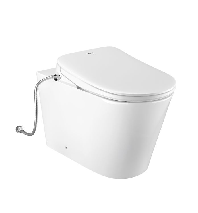 Alzano Bidet Spa Inwall Toilet Set (Button Sold Separately)