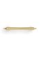 Heirloom - 140mm Brushed Brass Handle (Premium Solid Brass Construction)