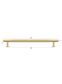 Soho - 195mm Brushed Brass Handle (Premium Solid Brass Construction)