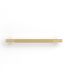 Nord - 200mm Brushed Brass Handle (Premium Solid Brass Construction)