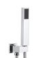 Zevio / Oskar  Chrome Handheld Shower Set Square