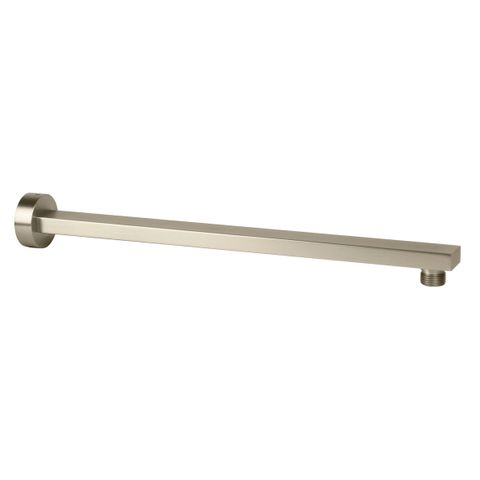 Zevio / Oskar  400mm Brushed Nickel Straight Wall Arm Square