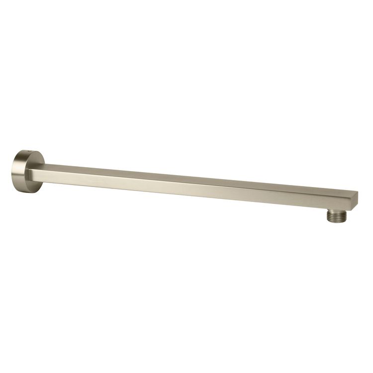 Zevio / Oskar  400mm Brushed Nickel Straight Wall Arm Square