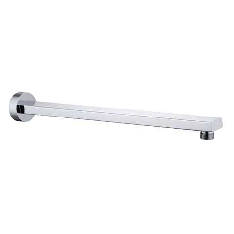 Zevio / Oskar  400mm Chrome Straight Wall Arm Square