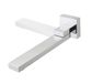 Zevio / Oskar  Chrome Swivel Bath Spout Square